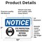 Signmission 7 in Height, 10 in Width, Vinyl Decal, Rectangle OS-2PACK-NS-D-710-L-12330 - alternate 2